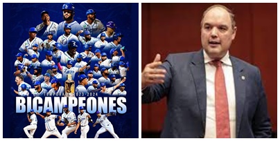 Senador José del Castillo felicita a los Tigres del Licey