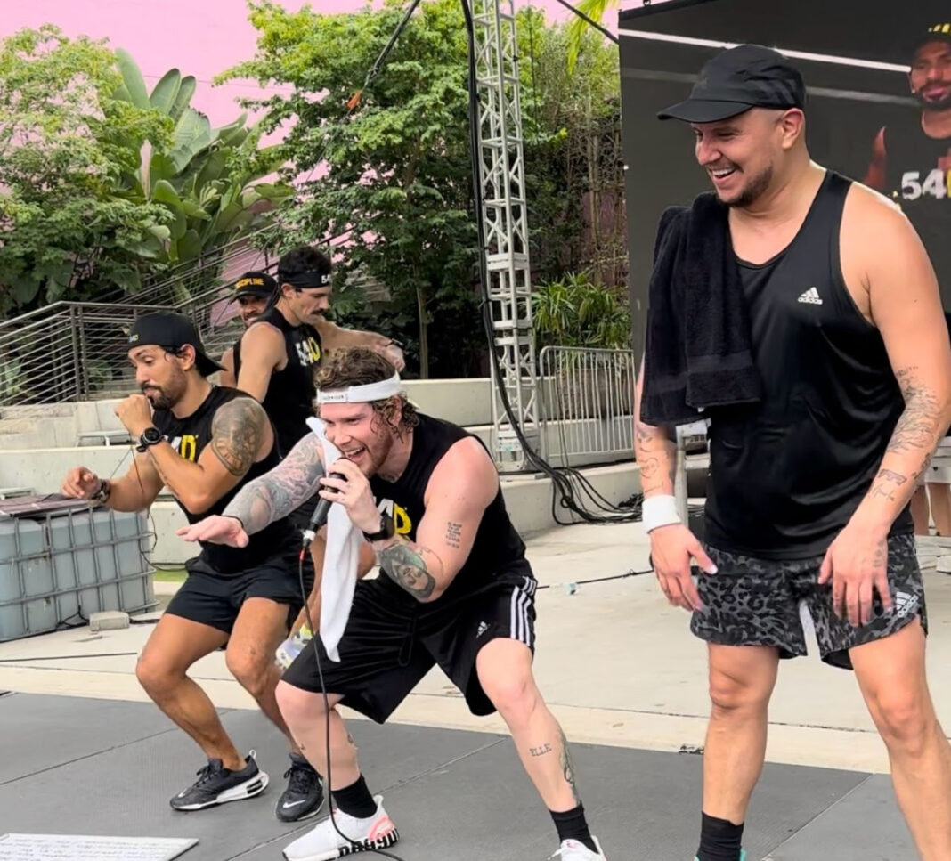 54D, la marca de fitness de las celebridades, llenó el Oasis Wynwood, de Miami, con la sorpresa de Piso 21