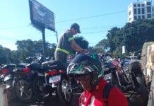 En las últimas 24 horas DIGESETT fiscaliza a más de 500 conductores de motocicleta por faltar a la Ley 63-17