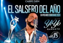 CARPE DIEM celebra hoy su primer aniversario con la presentación de lujo de Yiyo Sarante