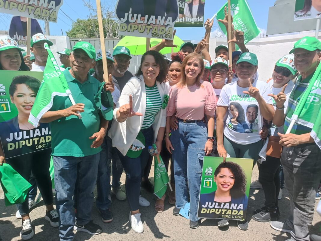 Candidata vicepresidencial Fuerza del Pueblo Ingrid Mendoza