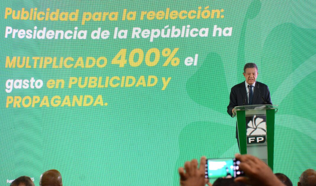 Leonel dice que Abinader ha endeudado el país de manera abusiva irresponsable