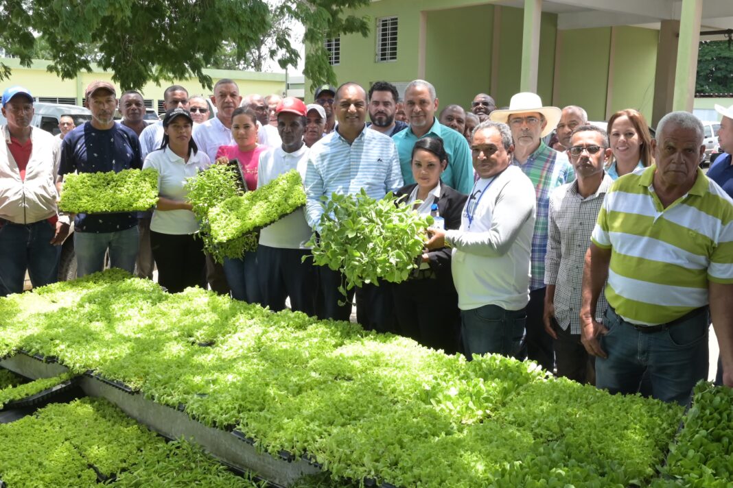 Agricultura entrega material de siembra para fortalecer Programa de Huertos Familiares y Escolares en la Región Nordeste