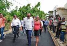 Alcaldía y la LMD inician pavimentación calles de Cristo Rey, en Gurabo