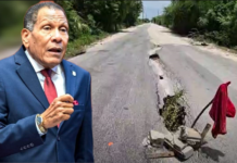 DUVERGÉ: Senador Dagoberto Rodríguez Adames Exige la Reanudación Inmediata de la Carretera Duvergé–La Colonia