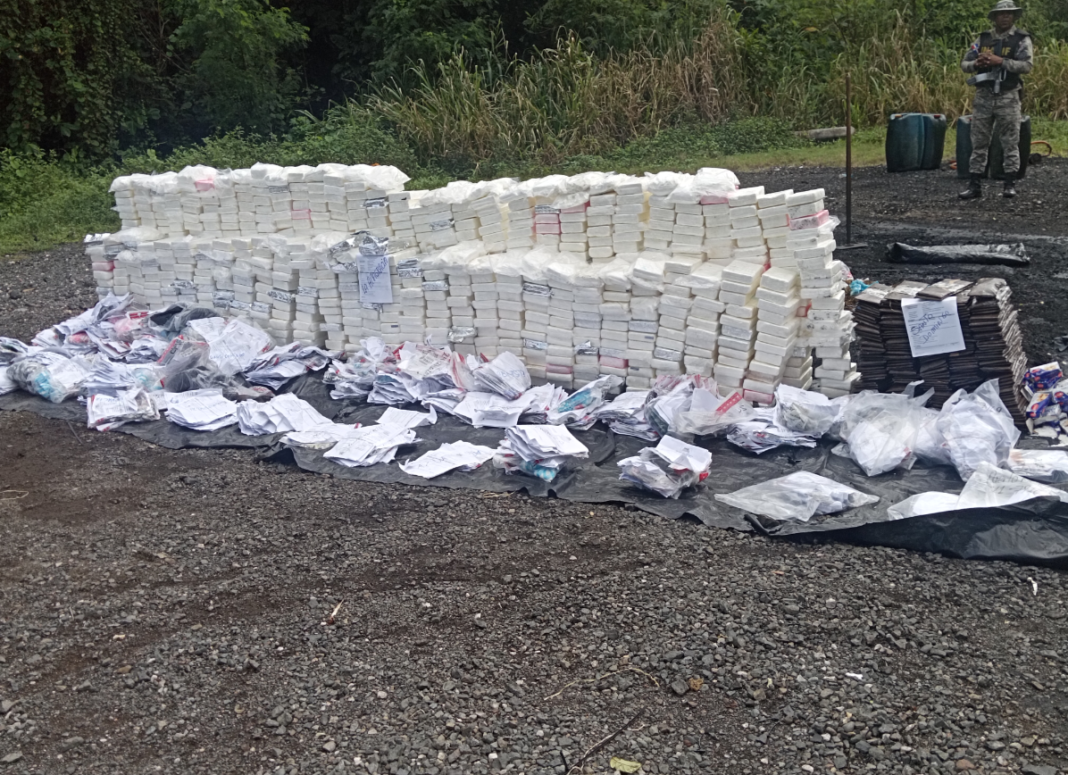 El Inacif quema 363 kilogramos de distintas sustancias controladas