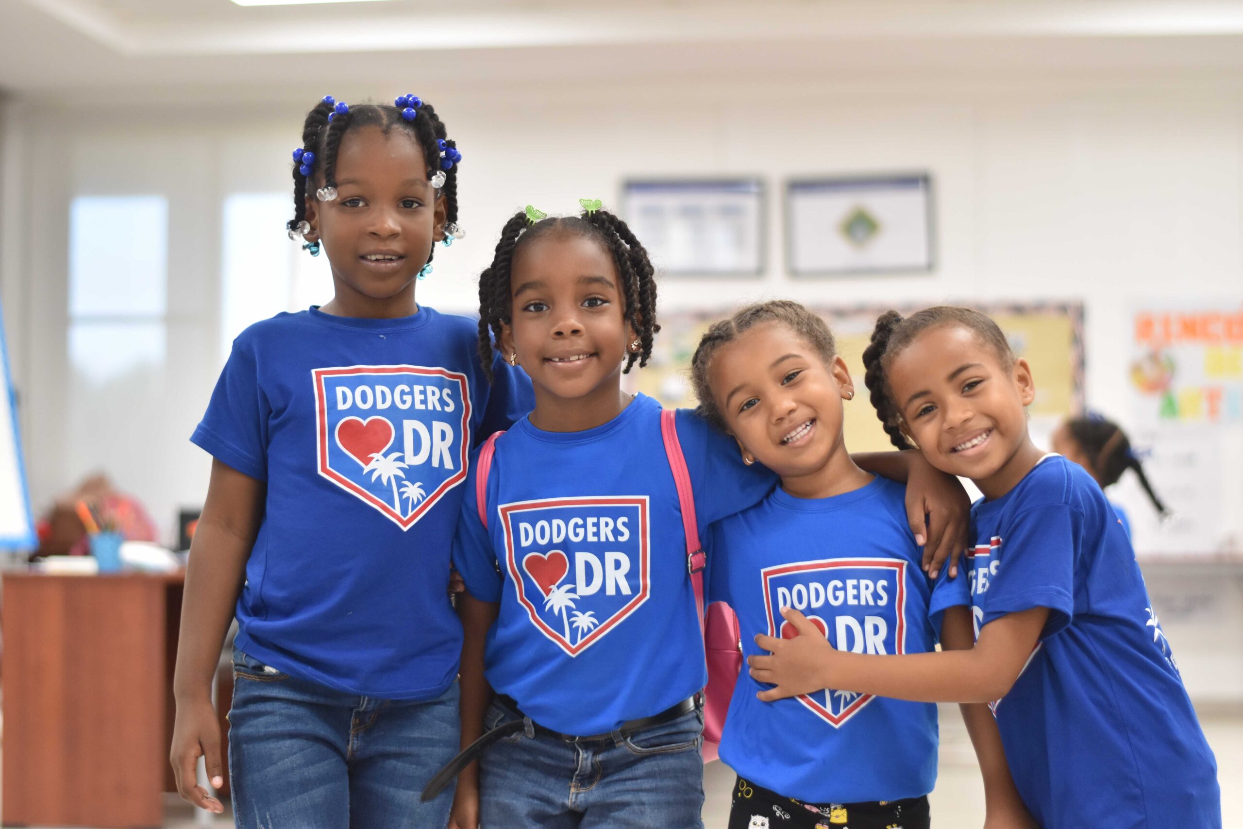 DREAM Project y LA Dodgers benefician a 135 niños y adolescentes con campamento de verano en Guerra, Santo Domingo