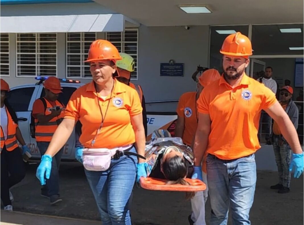 Defensa Civil participa Cuarto Simulacro Nacional de Evacuación por Terremoto