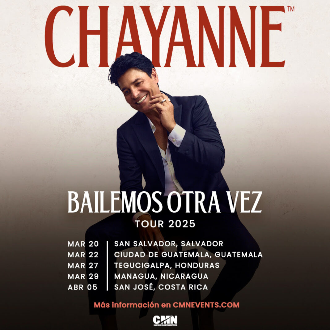 Después de un éxito rotundo en EEUU, Chayanne anuncia la continuación de su gira “Bailemos Otra Vez”