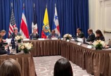 ESPECI Cancilleres de la Alianza para el Desarrollo en Democracia reunidos en Panamá abordan situación de Haití
