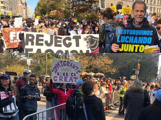 En NY comienzan a movilizarse ante propósitos de Trump y deportaciones masivas