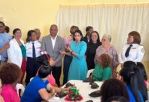 Primera dama celebra la navidad con privadas de libertad del Centro de Corrección y Rehabilitación de Najayo Mujeres