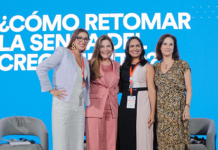 Alcaldesa Carolina Mejía pide en foro del CAF mayores oportunidades para el liderazgo femenino