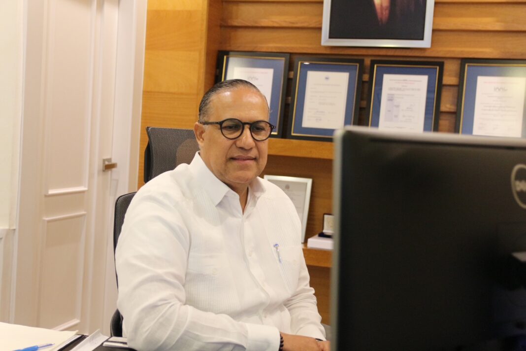 Director ejecutivo del ODAC, Ángel David Taveras Difo.
