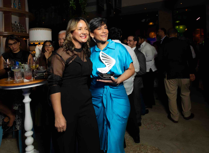 Carolyn Lendof y Rocio Aristy