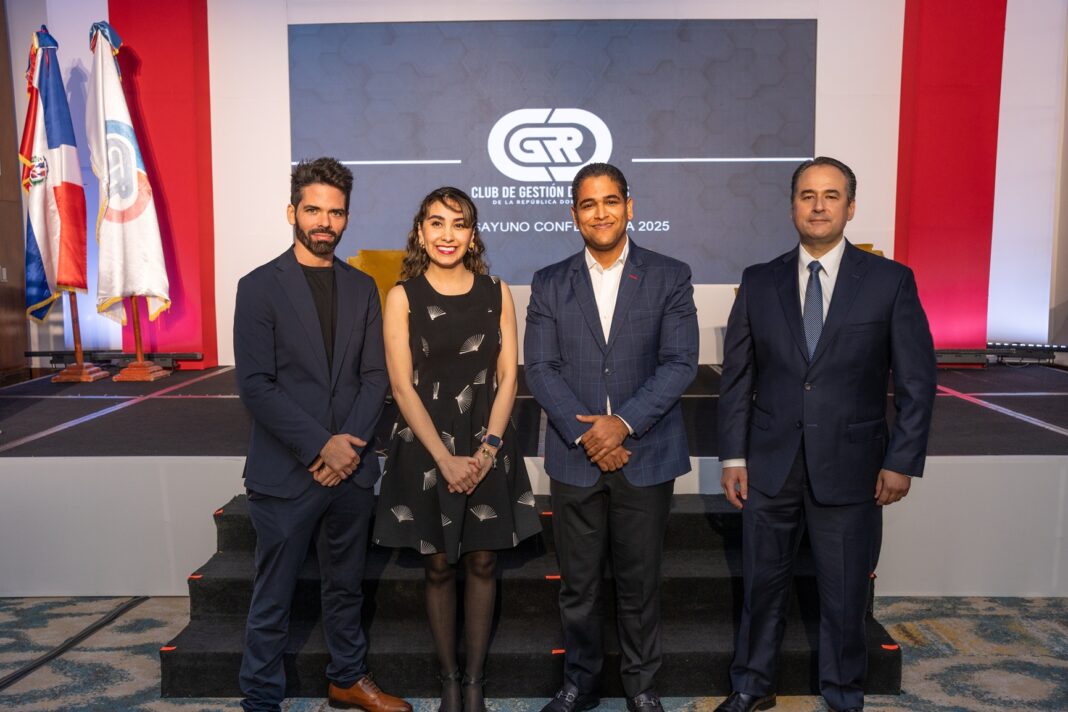 Elías Bethencourt, Samantha Manzo, Carlos J. Rijo Montas y Omar Bairán