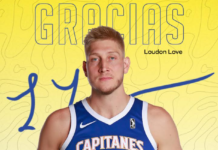 Capitanes anuncia la salida de Loudon Love