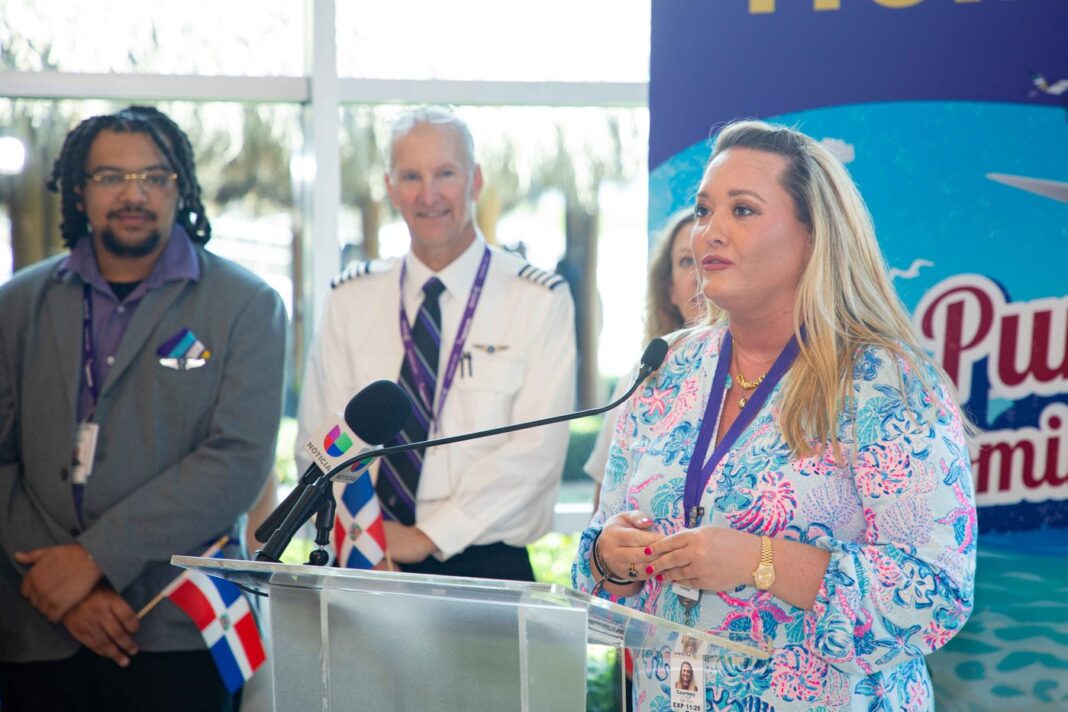 Courtney Goff, Communications Manager Avelo Airlines
