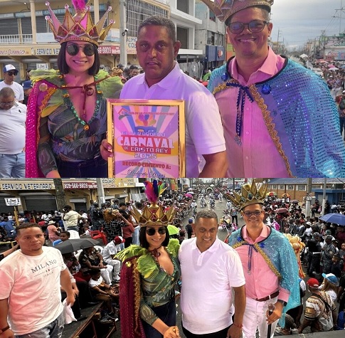 Carnaval de Cristo Rey reconoce labor altruista Roberto Rojas a favor del sector