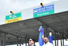 RD Vial pone en funcionamiento el moderno peaje del kilómetro 32 de la autopista Duarte este domingo