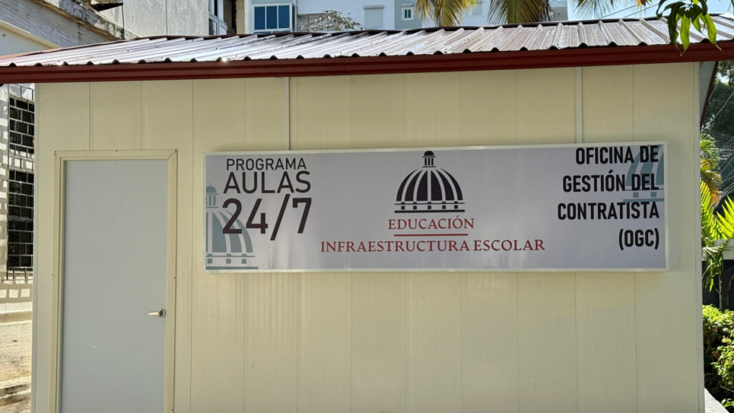 Infraestructura Escolar apertura Oficina de Gestión del Contratista para agilizar procesos de obras en el Plan Aulas 24 7