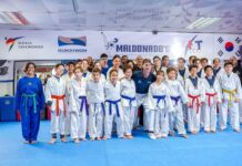 Celebran en RD Campamento de Taekwondo