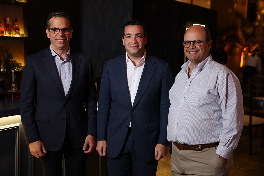 César Dargam, Charlie Mariotti Jr. y Antonio Ramos
