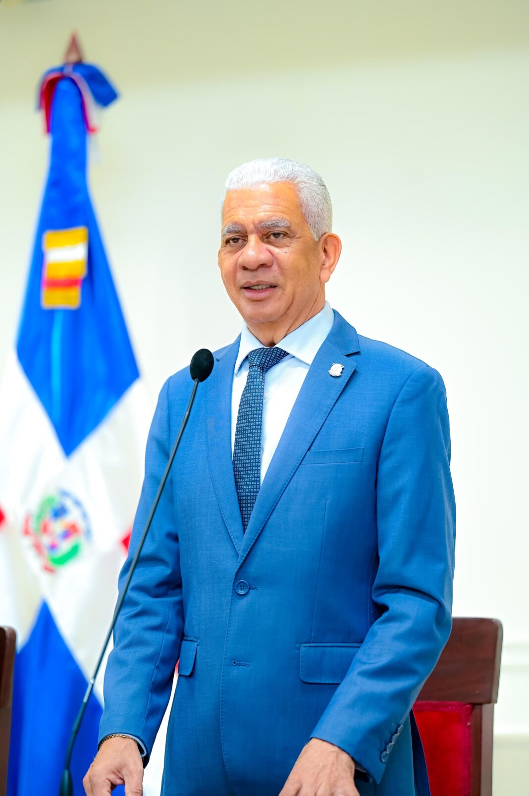 Ricardo de los Santos Polanco, presidente del Senado