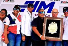 FDM distingue periodista Oscar Polanco por su labor más de 40 años en el motocross