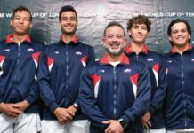 Equipo de Copa Davis de RD ya práctica en Antalya