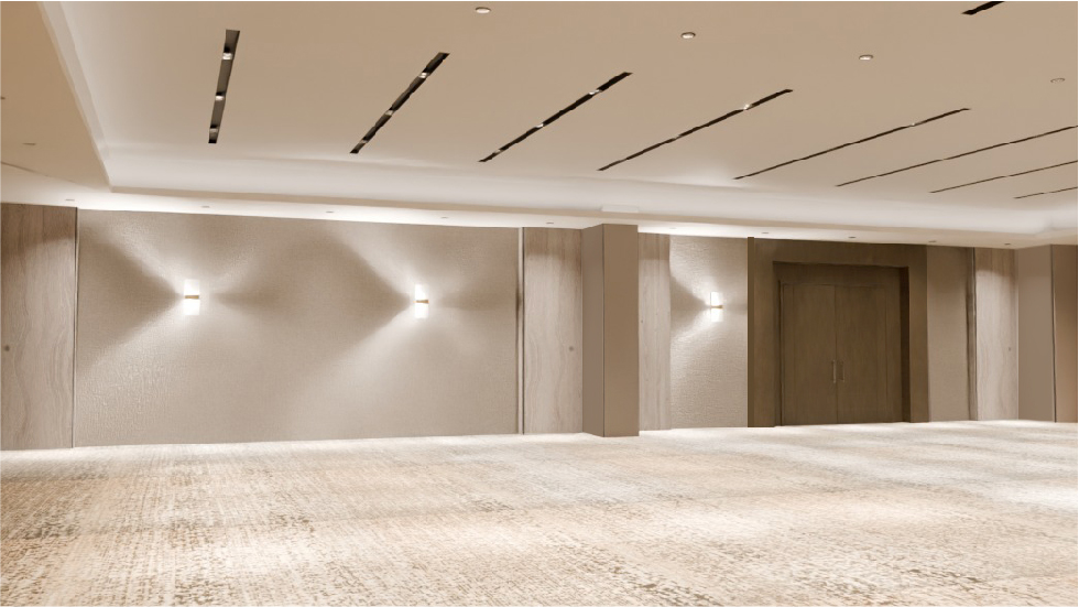 Render Salones Centro de Convenciones Hodelpa Gran Almirante