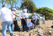 ODAC recolecta más de mil libras de desechos en jornada de limpieza en playa Güibia