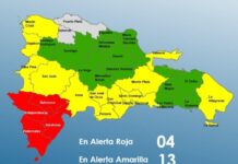 El COE mantiene 04 provincias en alerta roja