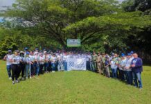 La PGASE realiza jornada de plantación de árboles en los humedales del Ozama