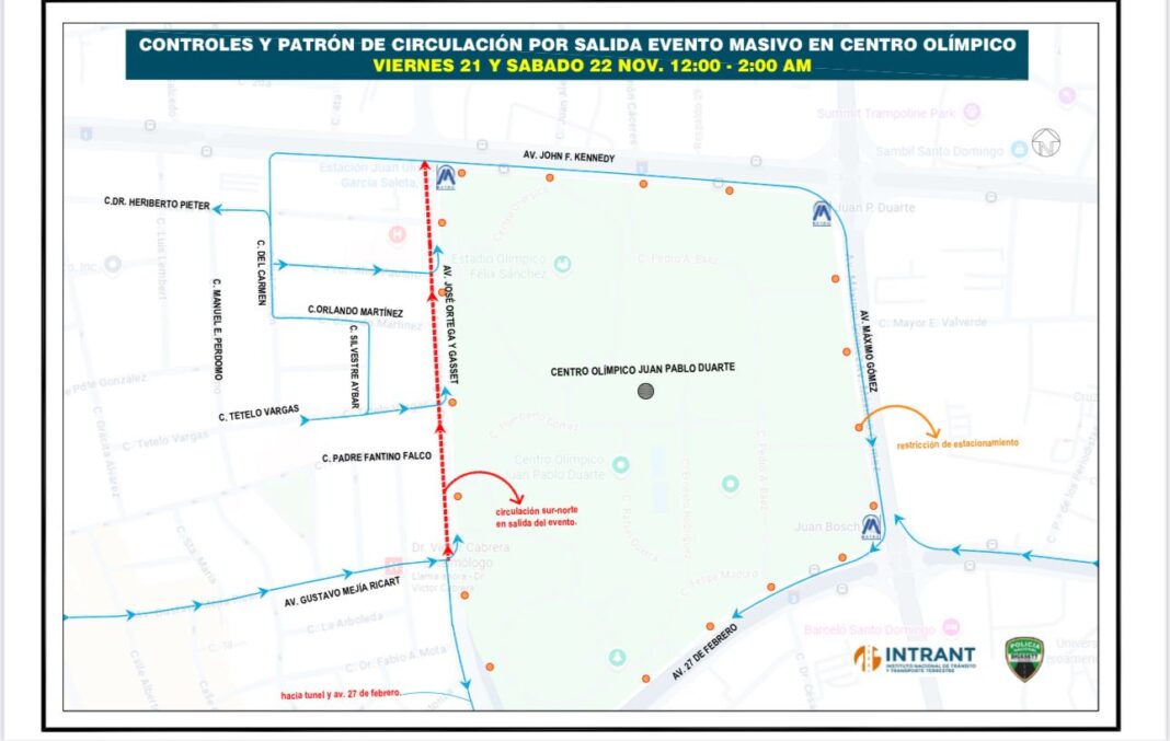 Autoridades de transporte informan rutas alternas por concierto de Bad Bunny los días