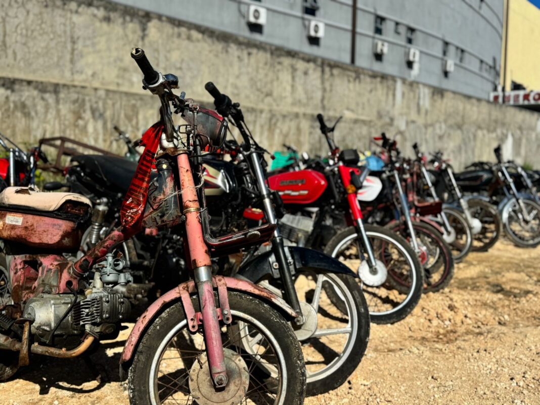 DIGESETT recupera 30 motocicletas reportadas como robadas