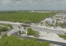 Habilitan carriles en elevado del cruce de Los Manantiales para facilitar tránsito hacia Aeropuerto de Punta Cana