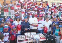 La DCNB contribuye con la realización Torneo béisbol Liga Domingo Morel