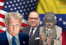 FJT respalda acciones de los EEUU. para poner fin a dictadura de Nicolás Maduro y exige el restablecimiento de la paz y la democracia en Venezuela