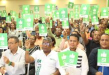 Fuerza Magisterial realiza asamblea nacional en la sede de la ADP