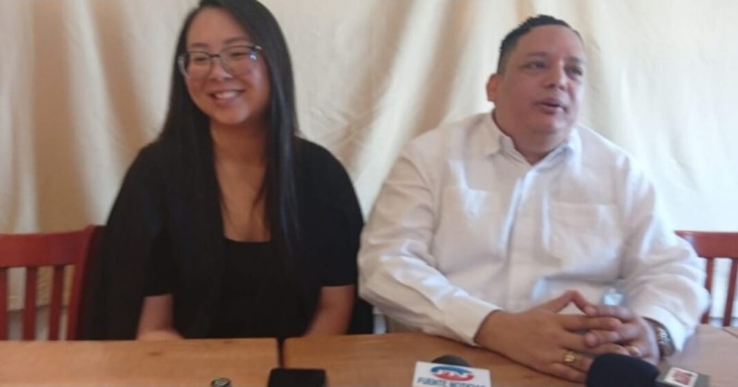 Jessica Peng y Ramón Peralta
