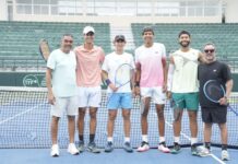 Equipo de Copa Davis RD ya se entrena para su enfrentamiento ante Letonia