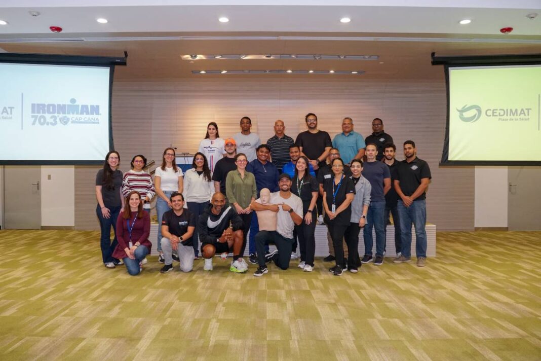 CEDIMAT y IRONMAN 70.3 Cap Cana realizan capacitación en RCP