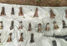 Incautan armas, cartuchos y artefactos explosivos en norte de México