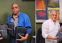 MIDEREC-Santiago entrega utilería para jugar tenis de mesa a clubes de esta ciudad