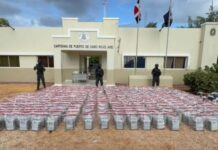 Se incautan Cargamento de 1.6 toneladas de presunta cocaína