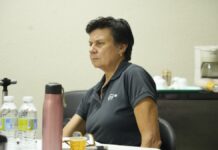 Cecilia Ancalmo visita a Fedotenis para supervisar trabajos de tenis para JJCC SD 2026