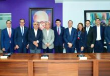 Directivos del CONEP en diálogo con dirigencia del PLD