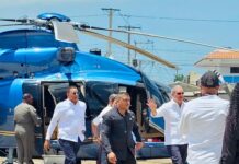Senador Carlos Gómez acompaña al presidente Luis Abinader en recorrido por la Línea Noroeste y respalda medidas de apoyo a productores