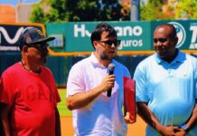 Béisbol AA de SPM reconoce trayectoria del periodista William Aish